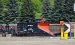 CP 401036 sitting in storage at the CP Revelstoke Yard.